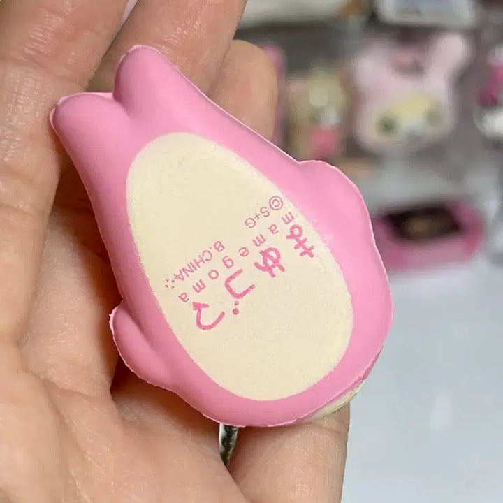 [BUNJANG] Classic Mamegoma Squishy Keychain / 고전 마메고마 스퀴시 키링