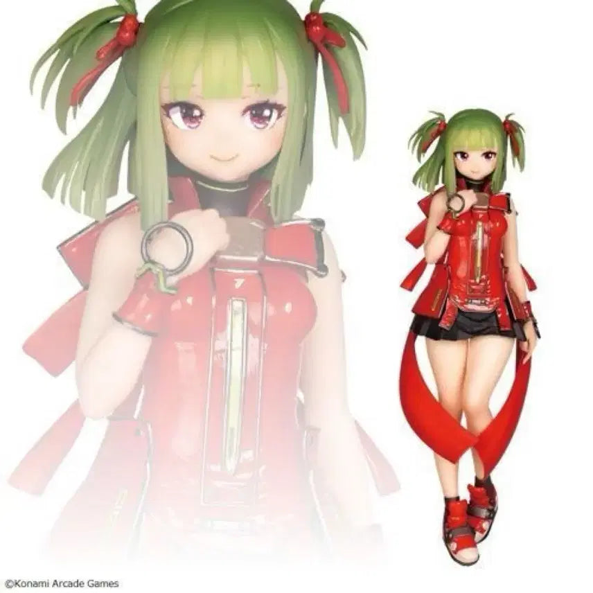 [BUNJANG] Konami Beatmania IIDX Figure Set: Shia &amp; Tsugaru / 코나미 비트매니아 IIDX 피규어 시아 츠가루 일괄