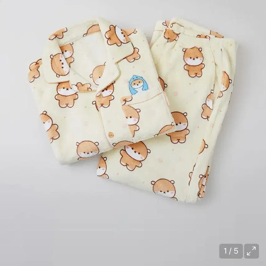 [BUNJANG] Monsta X Kihyun Hamseuki Pajama M / 몬스타엑스 몬뭉치엑스 기현 햄슥이 잠옷 파자마 M