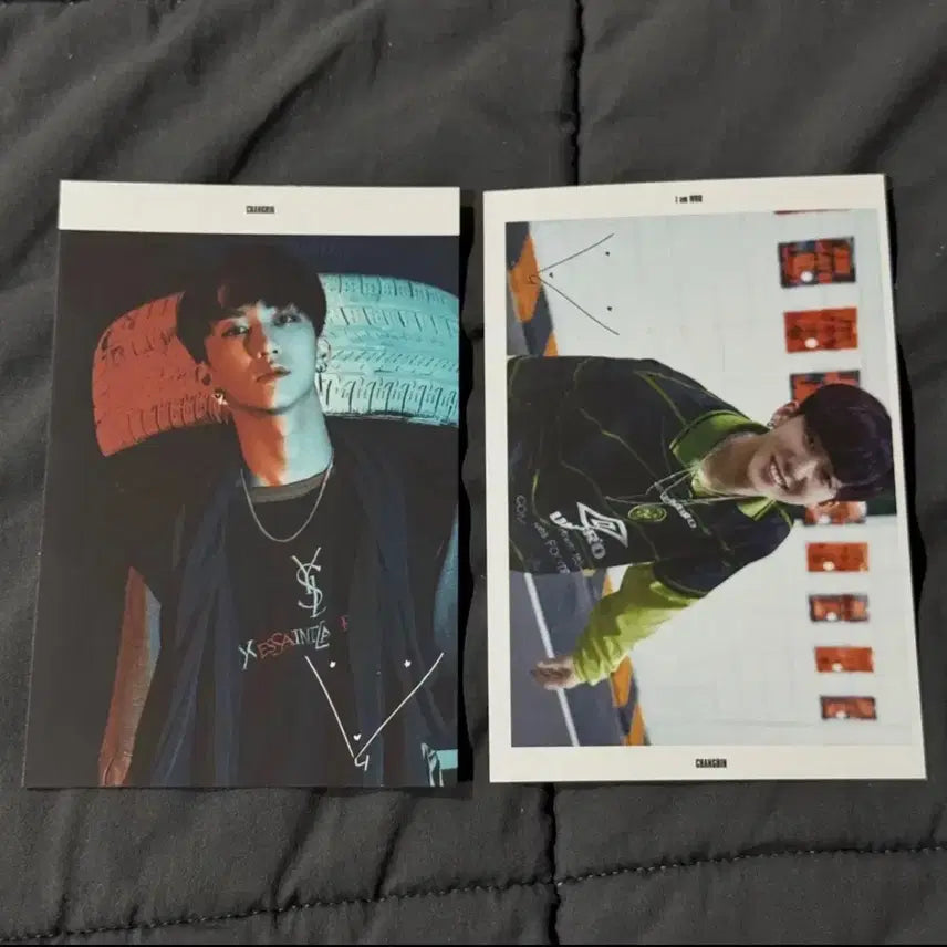 [BUNJANG] Stray Kids Changbin I Am NOT Album Photocard Postcard Bundle Set / 스트레이키즈 창빈 아엠후 앨포 엽서 2장 일괄