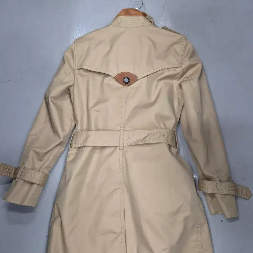 [BUNJANG] Coach Beige Trench Coat - Size S / 코치 베이지 트렌치코트 S