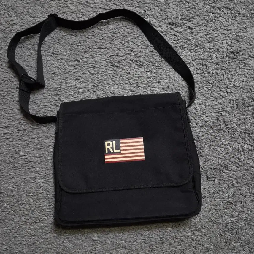 [SOLD OUT] 폴로 진스 성조기 메신저백 크로스백 가방 랄프로렌 빈티지 usa rrl