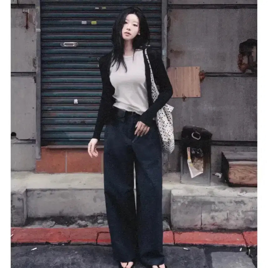 [BUNJANG] Slowand Cordner Barrel Pants / 슬로우앤드 코트너 배럴 팬츠