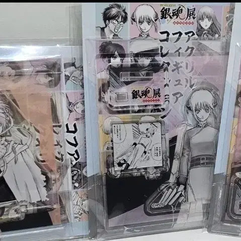 [BUNJANG] Gintama Gintama Exhibition Acrylic Standee Kamui Kagura Abuto Bundle Set / 은혼 은혼전 피겨 아크릴 카무이 카구라 아부토 양도 일괄