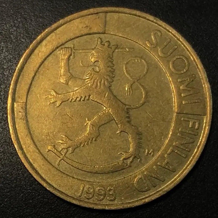 [BUNJANG] 1953 Finland 1 Markka Coin / 1993년 핀란드 1마르카 동전 w1953