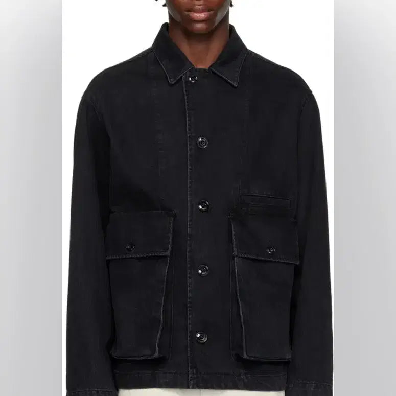 [SOLD OUT] 르메르 박시 데님 자켓 블랙(L)센스 익스클루시브