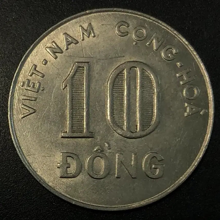 [BUNJANG] 1968 Vietnam 10 Dong Coin / 1968년 베트남 10동 동전 w1962
