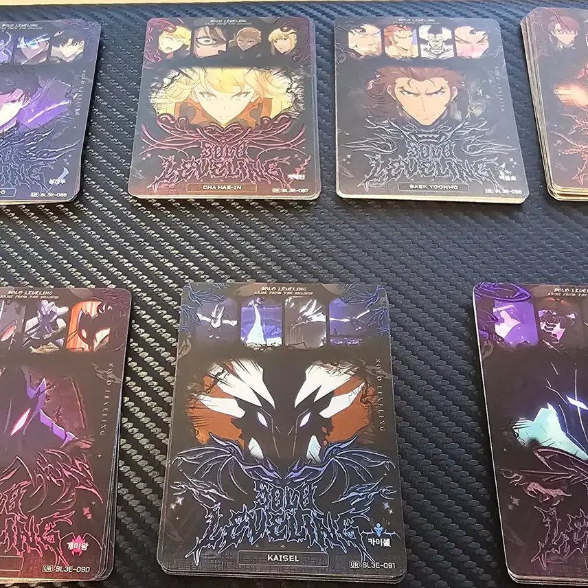 [BUNJANG] Solo Leveling Card Vol. 3 UR Cards / 나혼자만 레벨업 (나혼렙) 카드 vol3 UR카드 팝니다