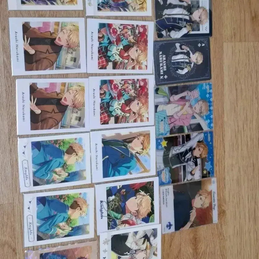 [BUNJANG] Ensemble Stars! Knights Sena Izumi &amp; Narukami Arashi Acrylic &amp; Pashacolle Bundle Set / 일괄)앙스타 나이츠 세나이즈미 나루카미아라시 아크릴 파샤코레 파샷츠