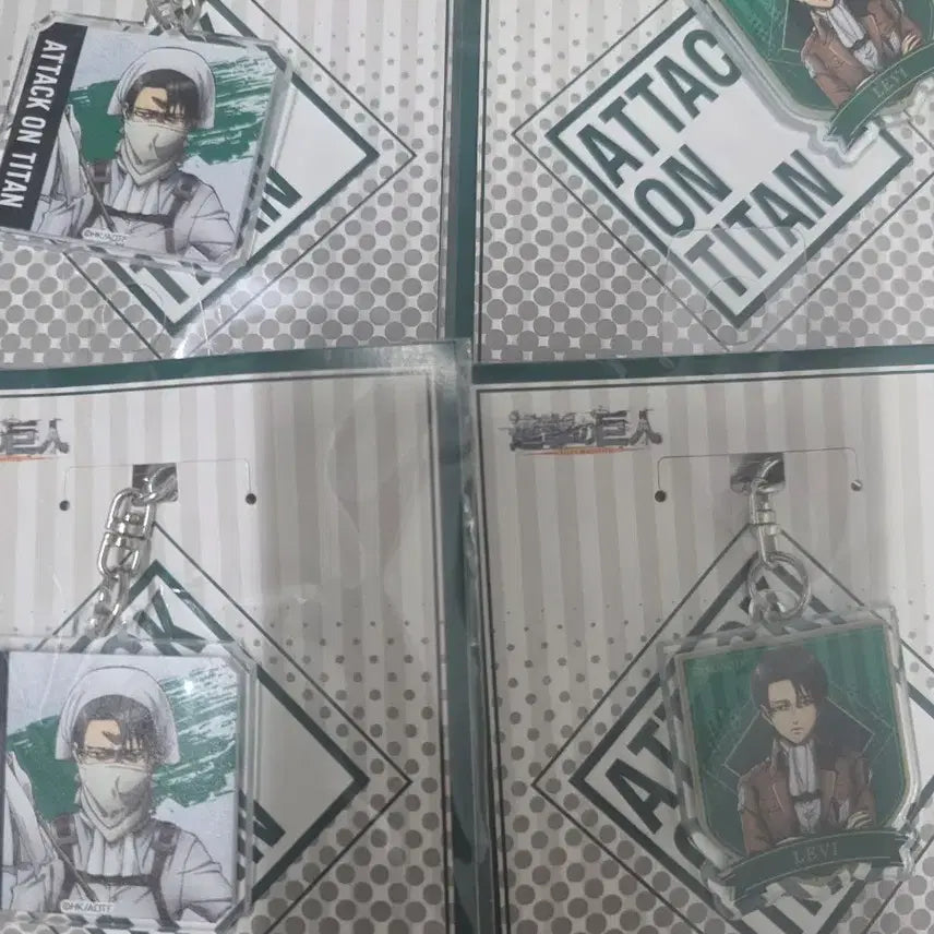 [BUNJANG] Attack on Titan Levi Merchandise Bundle Set (Sealed) / [반택포12만][일괄판매][미개봉 새상품]진격의 거인 리바이 굿즈