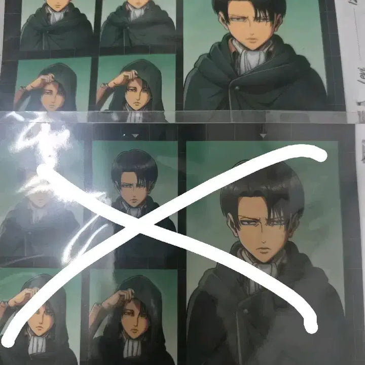 [BUNJANG] Attack on Titan Levi Merchandise Bundle Set (Sealed) / [반택포12만][일괄판매][미개봉 새상품]진격의 거인 리바이 굿즈
