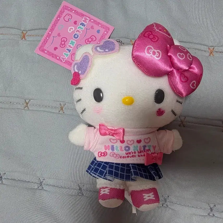 [BUNJANG] Sanrio Hello Kitty Mascot Doll (School Series) / 산리오 헬로키티 인형(학교시리즈)