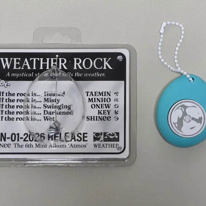 [BUNJANG] SHINee Atmos Weather Lock Voice Keyring Taemin / 샤이니 애트모스 웨더락 보이스키링 태민