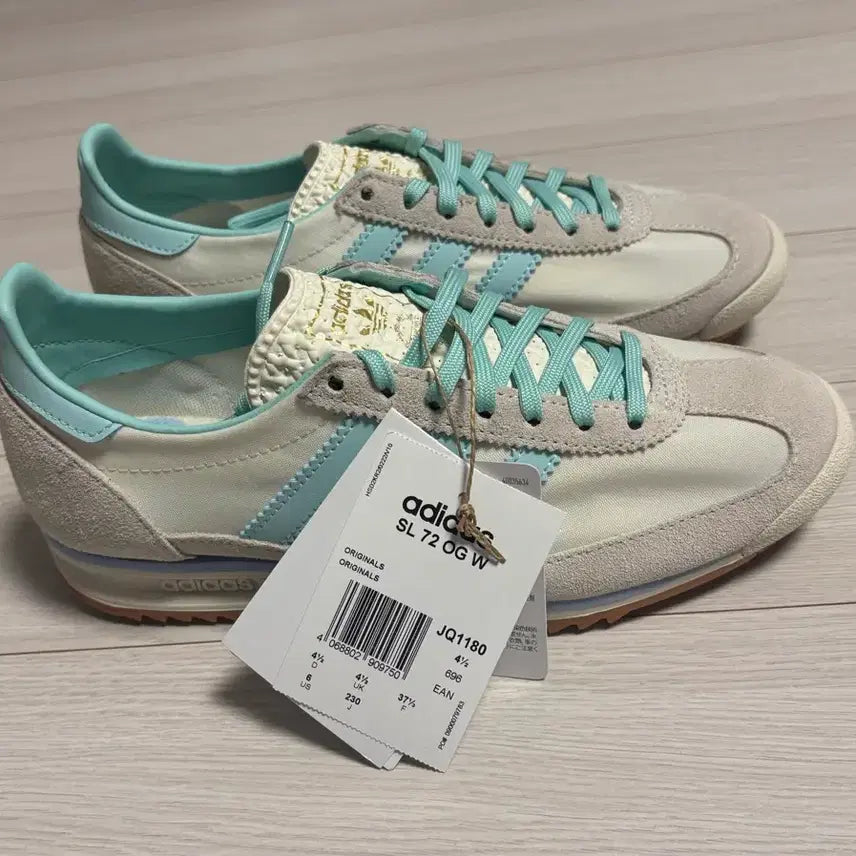 [BUNJANG] Adidas SL 72 Original Sneakers Mint 230 / 아디다스 스니커즈 민트 230 (새상품)