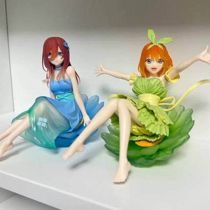 [BUNJANG] Furyu The Quintessential Quintuplets Bloo-me Nakano Miku &amp; Yotsuba Figure Bundle / 후류 5등분의 신부 Bloo-me 나카노 미쿠 / 요츠바 일괄택포