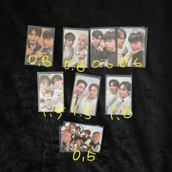 [SOLD OUT] 온앤오프 앨범 포카 유닛 포카 팝니다.