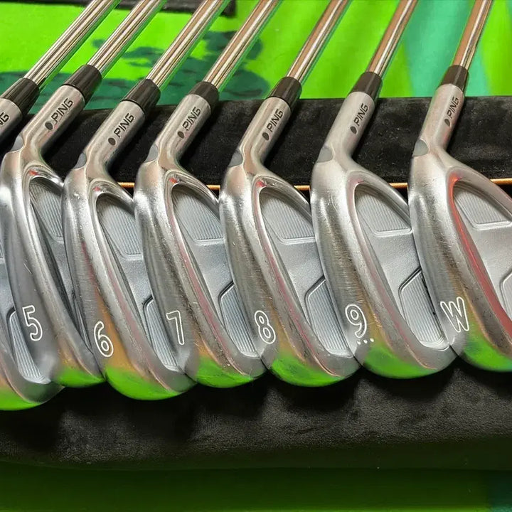 [BUNJANG] PING i200 Iron Set (4-PW) with AWT 2.0 Lite &amp; NS PRO 950GH S-Flex Shafts / 핑 i200 (4-P) 아이언 세트 950s 샤프트