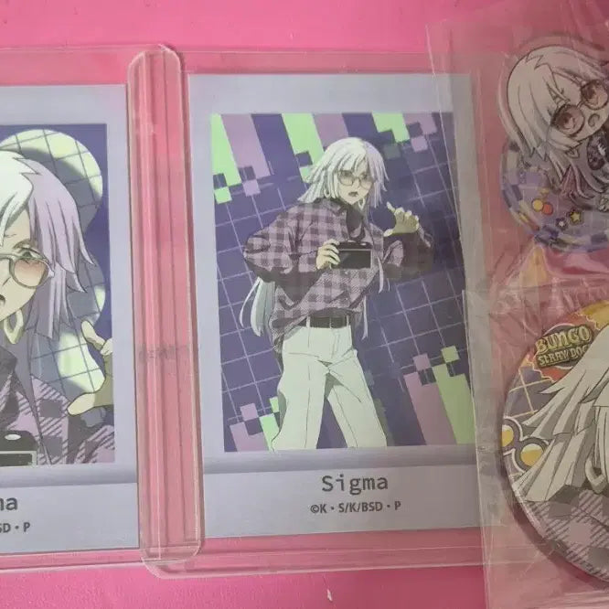 [BUNJANG] Bungo Stray Dogs Sigma Bundle Goods Acrylic Stand / 문호스트레이독스 촬영회 시그마 묶음굿즈