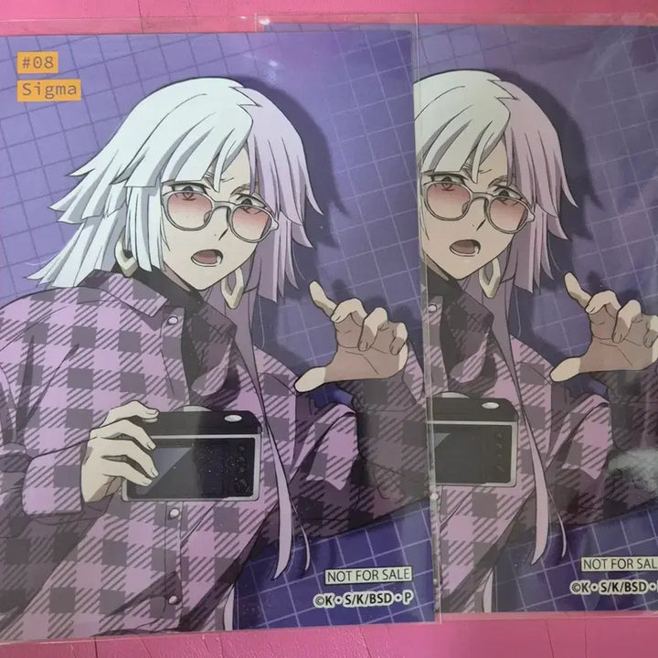 [BUNJANG] Bungo Stray Dogs Sigma Bundle Goods Acrylic Stand / 문호스트레이독스 촬영회 시그마 묶음굿즈