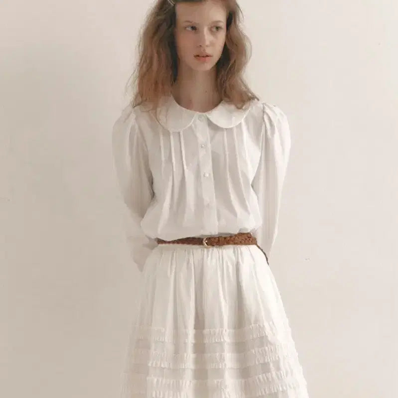 [BUNJANG] Floom April Mini Skirt Ivory XS / 플로움 April Skirt Mini 아이보리 xs