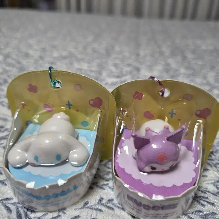 [BUNJANG] Cinnamoroll Kuromi Figure 2-Set / 시나모롤 쿠로미 피규어 2종 세트