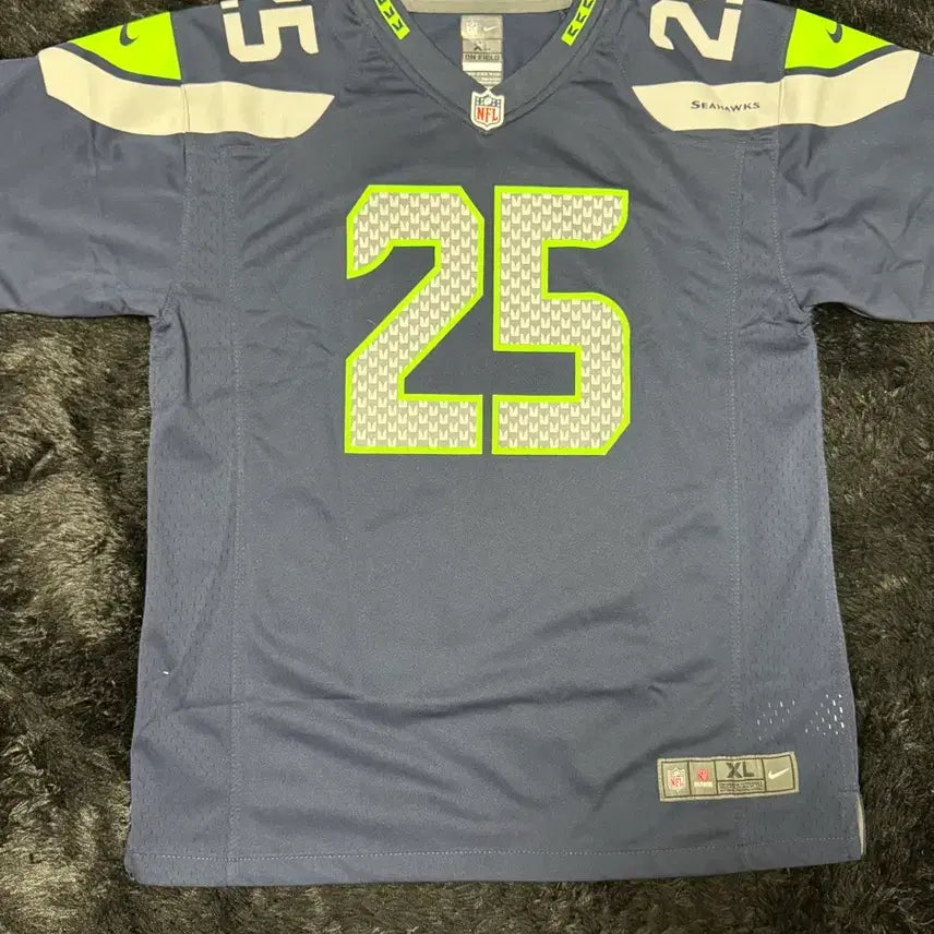 [BUNJANG] Nike Seattle Seahawks Richard Sherman Home Replica Jersey (XL) / 나이키 시애틀 시호크스 리차드 셔먼 홈 유니폼 레플리카 (XL)