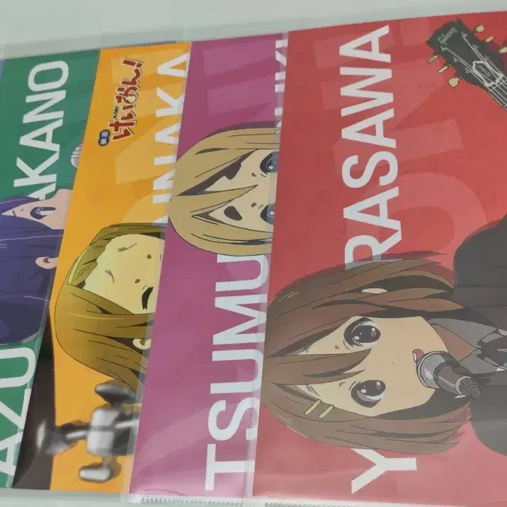 [BUNJANG] K-On! Character Poster 5 Set / 케이온 캐릭터 포스터 5종 세트