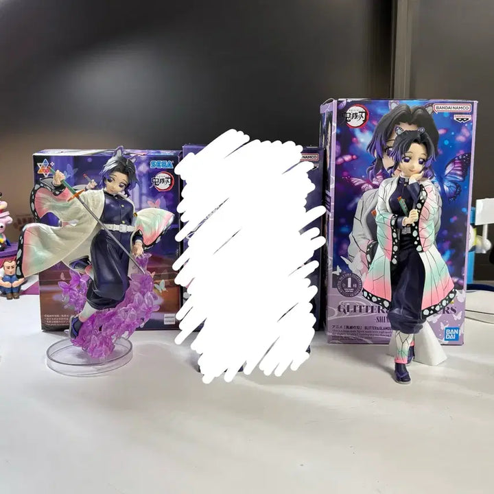 [BUNJANG] Demon Slayer Shinobu Kocho Figure 2 Types Bundle Set / 귀칼 시노부 피규어 2종 일괄