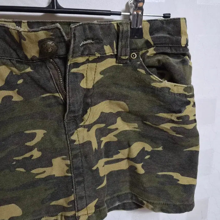 [BUNJANG] Vintage Camo Mini Skirt / 빈티지 카모 미니 스커트