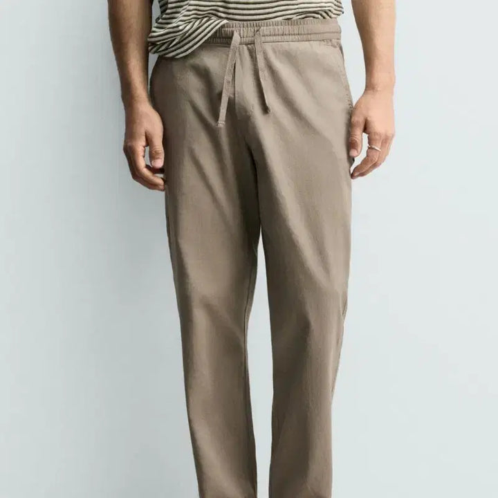 [BUNJANG] Zara Man Relaxed Fit Pants Beige M / 자라 맨 릴랙스핏 팬츠 M (KR 31)