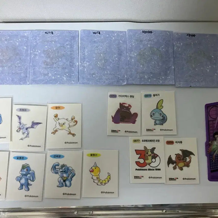 [BUNJANG] Pokemon 30th Anniversary Stickers / 포켓몬 30주년 띠부씰 판매