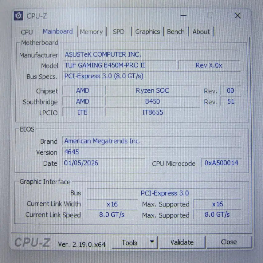 [BUNJANG] ASUS TUF GAMING B450M-PRO II AM4 Motherboard / [AM4소켓] ASUS TUF GAMING B450M-PRO II