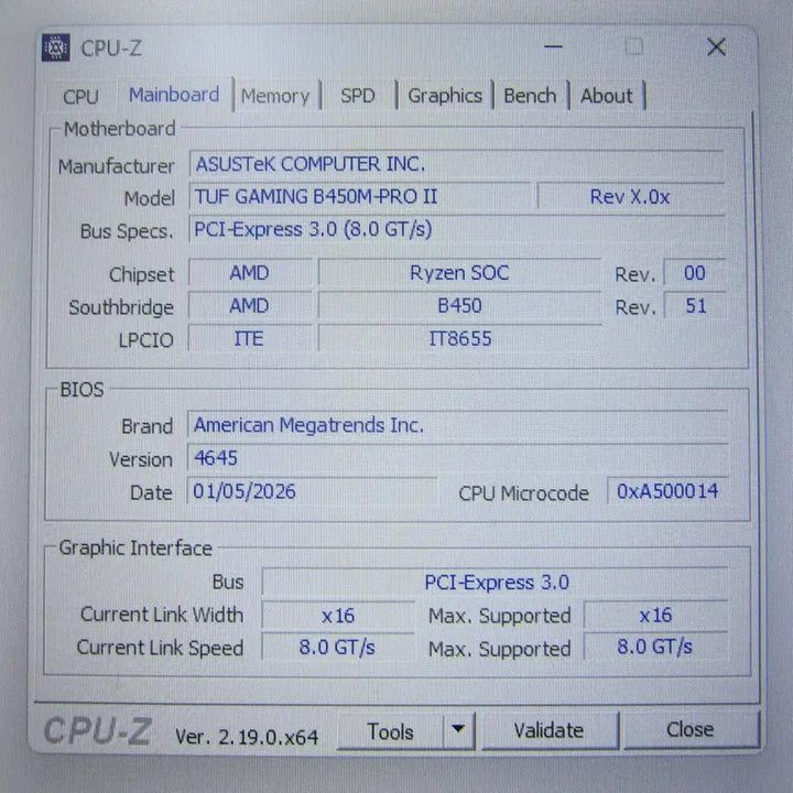 [BUNJANG] ASUS TUF GAMING B450M-PRO II AM4 Motherboard / [AM4소켓] ASUS TUF GAMING B450M-PRO II