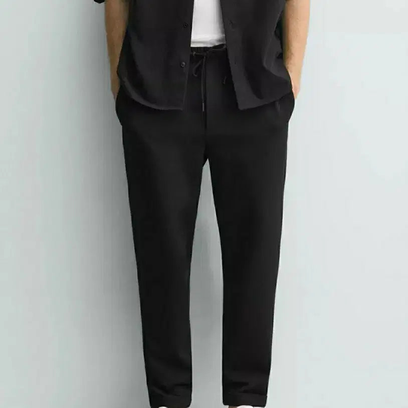 [BUNJANG] Zara Man Relaxed Fit Black Pants M / 자라맨  릴랙스핏 블랙팬츠 M 미착용제품