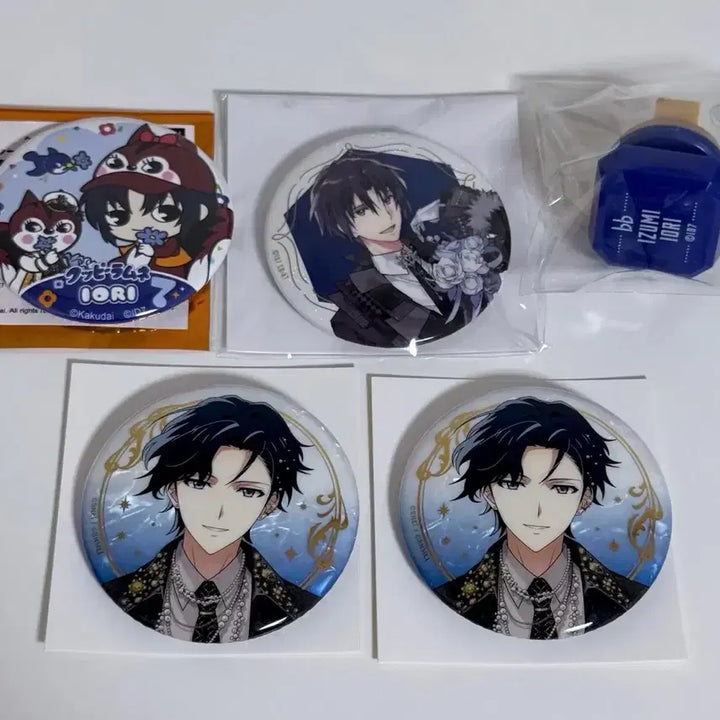 [BUNJANG] IDOLiSH7 Iori Can Badge &amp; Ring Light Bundle / 아이나나 이오리 캔뱃지 링라이트