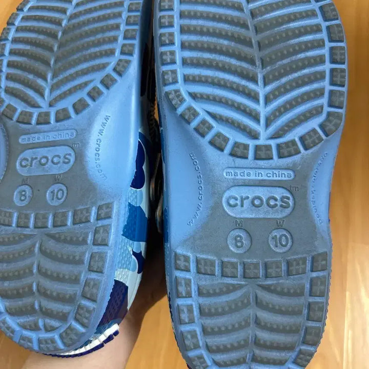 [BUNJANG] Crocs x Bape Classic Clog Oxygen Blue / 크록스x베이프 콜라보 클래식 클로그 옥시전 블루