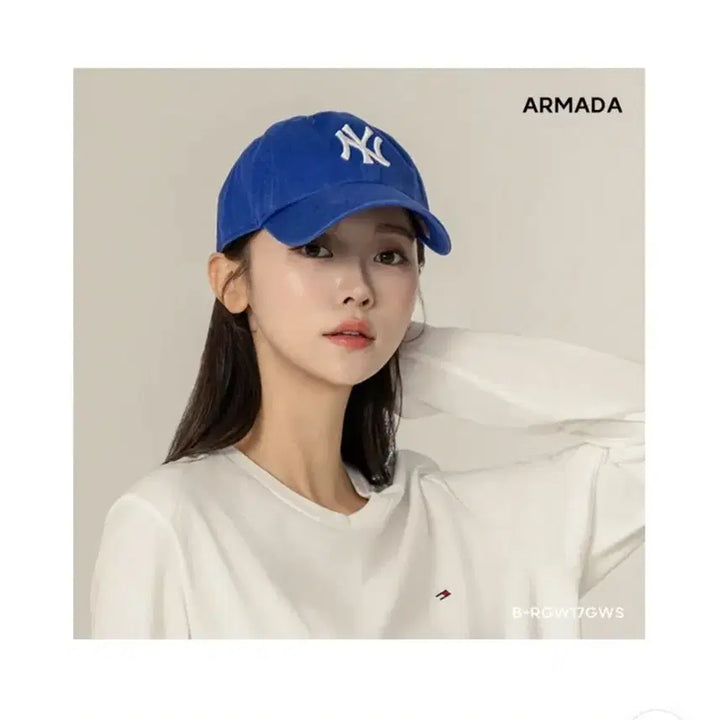 [SOLD OUT] MLB뉴에라뉴욕 블루네이비 볼캡모자 여성의류옷에이블리무신사교신학생교복
