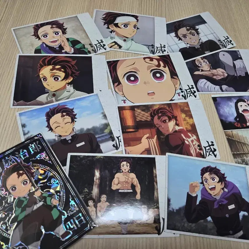 [BUNJANG] Demon Slayer Tanjiro Character Card Set / 귀멸의칼날 탄지로 카드 시리즈 판매합니다