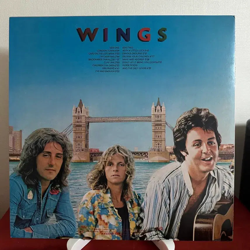[BUNJANG] Paul McCartney &amp; Wings London Town 1978 LP / (폴매카트니&amp;윙스,6집) Paul McCartney &amp; Wings -LP