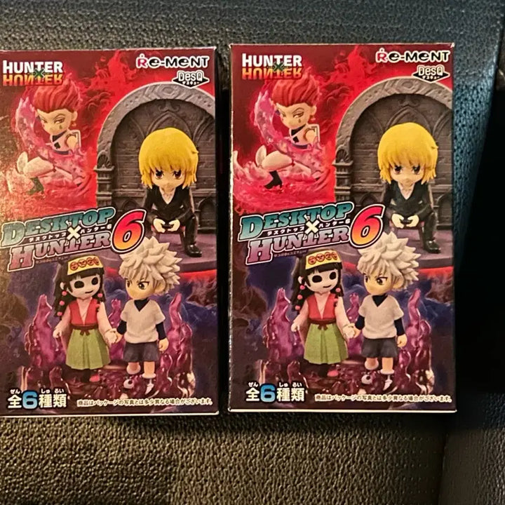 [BUNJANG] Hunter x Hunter Re-Ment Desktop Figure Vol. 6 (Hisoka, Jin) Bundle Set (Sealed) / (미개봉)헌터x헌터 리멘트 데스크탑 피규어 6탄(히소카,진)일괄