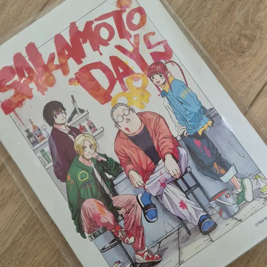 [BUNJANG] Sakamoto Days Nagumo Asakura Shin Ru Artboard (Original Art Version) / 사카모토데이즈 나구모 아사쿠라 신 루 사카데이 아트보드 원화판 원화 굿즈