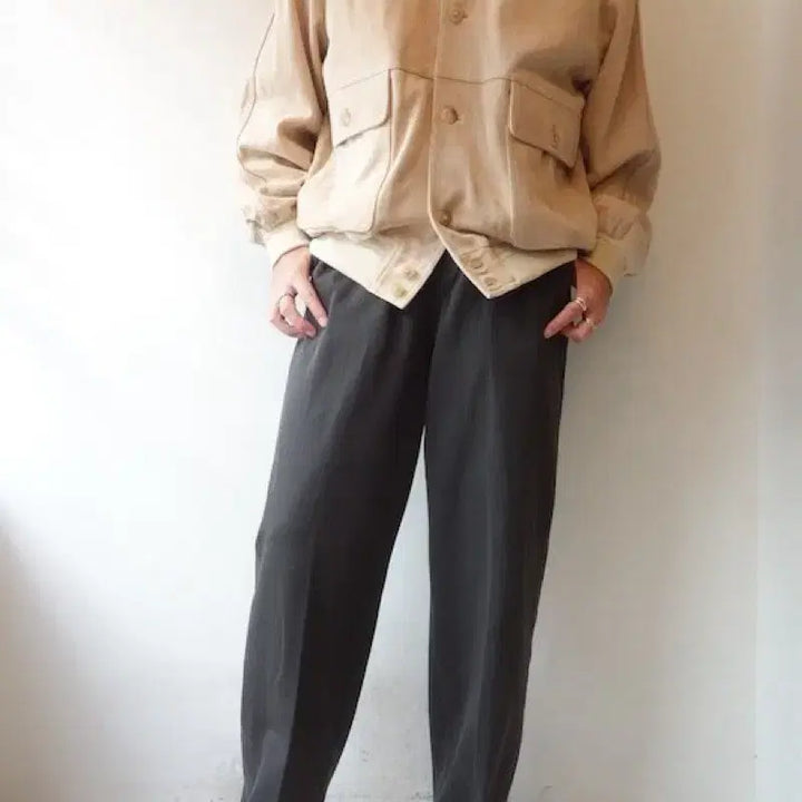 [BUNJANG] Matin Kim Smooth Chino Grey Chambray Size 2 / 마티앤선즈 Smooth chino 그레이 샴브레이 2