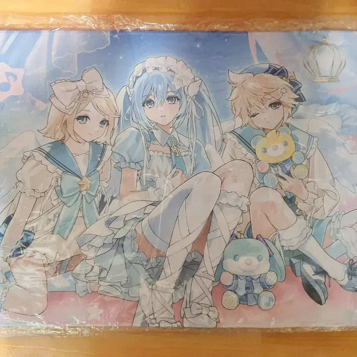 [BUNJANG] Hatsune Miku Rin Len WithMuu Desk Mat / 하츠네 미쿠 린 렌 위드뮤 장패드