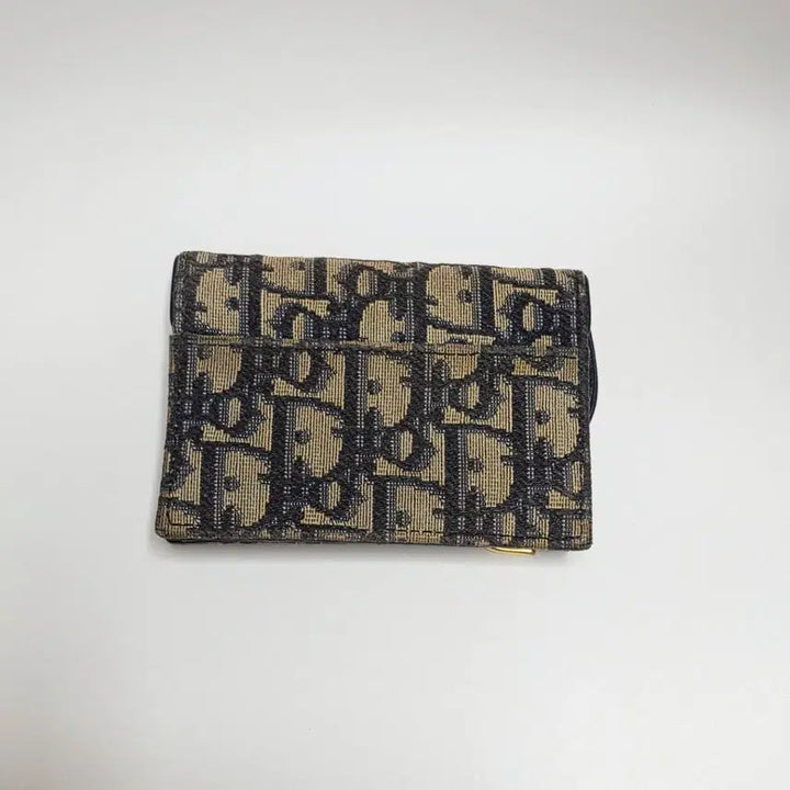 [BUNJANG] Dior Saddle Oblique Jacquard Card Holder Blue / [S급] 디올 새들 오블리크 카드 홀더