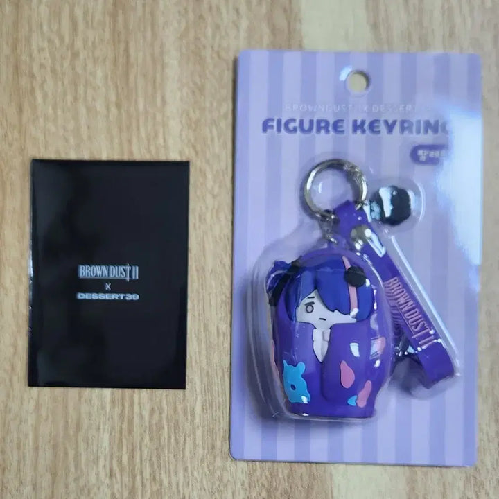 [BUNJANG] Brown Dust 2 Dessert 39 Palette Figure Keyring + 1 Sealed Photocard / (미개봉)브라운더스트2 디저트39 팔레트 피규어키링+미개봉 포카1매