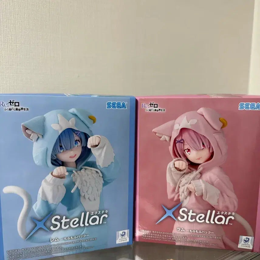 [BUNJANG] Re:Zero Sega Rem &amp; Ram Figure (Sealed) / Re: 제로 세가 렘 람 피규어 판매합니다