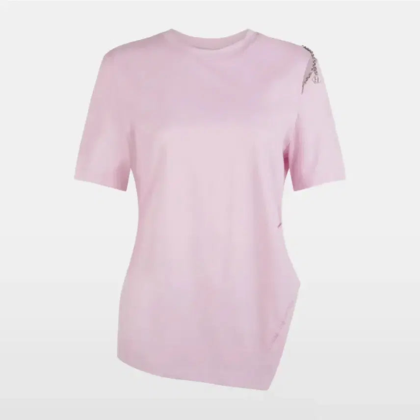 [BUNJANG] Lucky Chouette Slit Point T-Shirt Free Size / 럭키슈에뜨 슬릿 포인트 티셔츠 프리사이즈 새상품