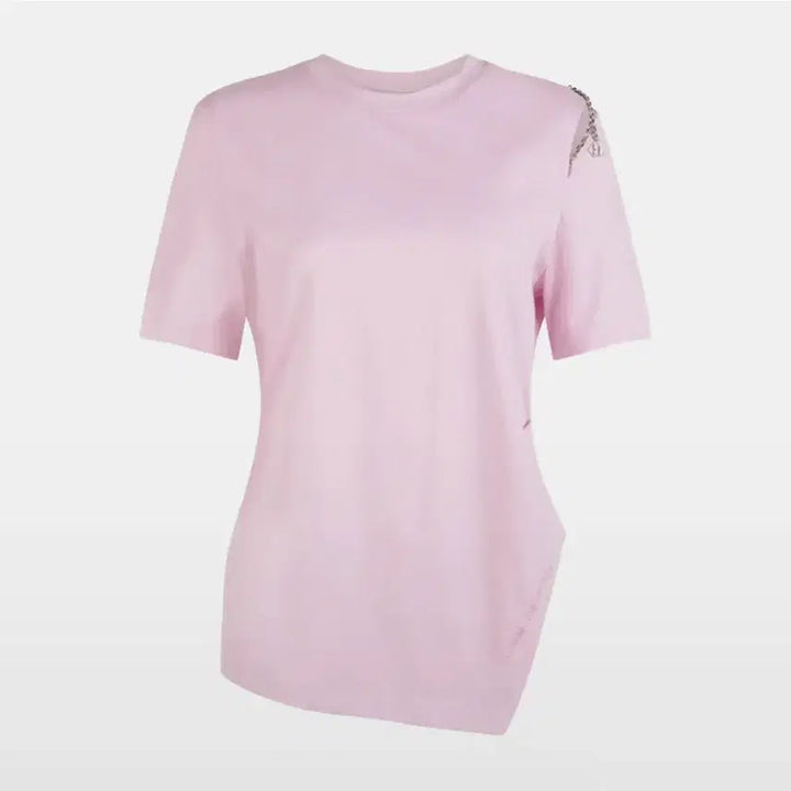 [BUNJANG] Lucky Chouette Slit Point T-Shirt Free Size / 럭키슈에뜨 슬릿 포인트 티셔츠 프리사이즈 새상품