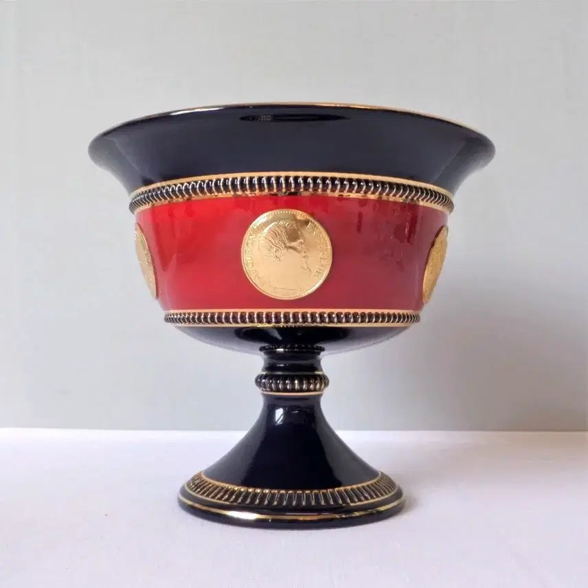 [BUNJANG] Florentine Prunkschale Decorative Bowl with Historical Coin Embellishments / 이탈리아 플로렌스 푼크사레(Florentine Prunkschale)