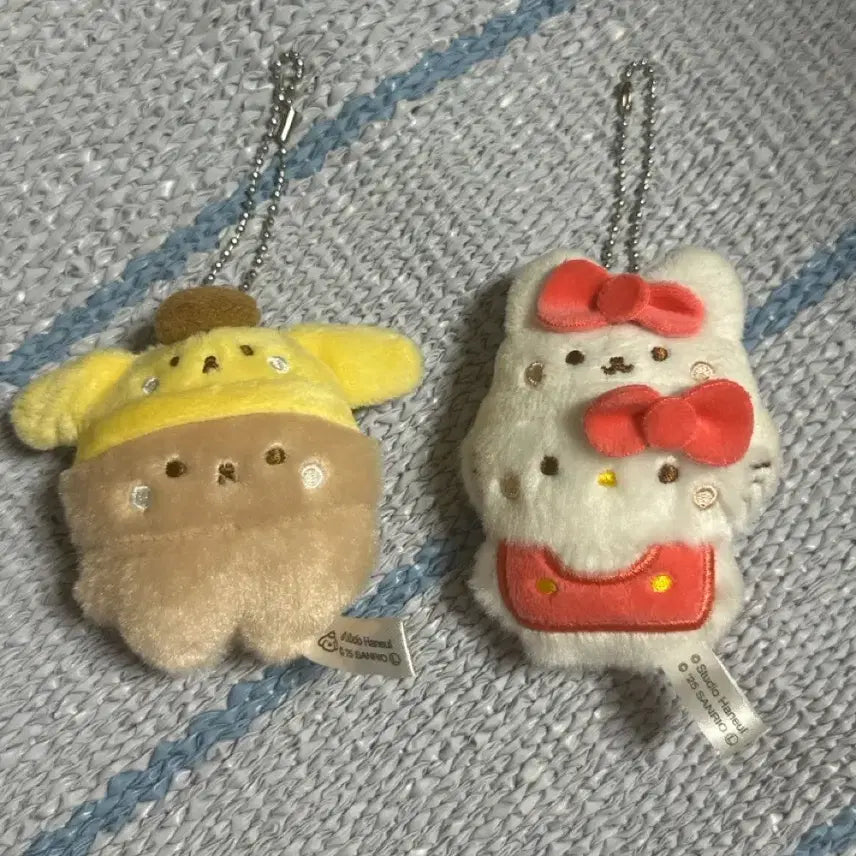 [BUNJANG] Studio HaNeul Sanrio Hello Kitty Pompompurin Keyring Gacha / 스튜디오하늘 헬로키티 폼폼푸린 키링 가챠 산리오